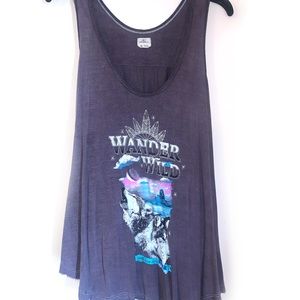 🟣Wander Wild 🐺 Tank top